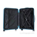 3PCS PP нестандартный бренд Hardshell дорожный чемодан
